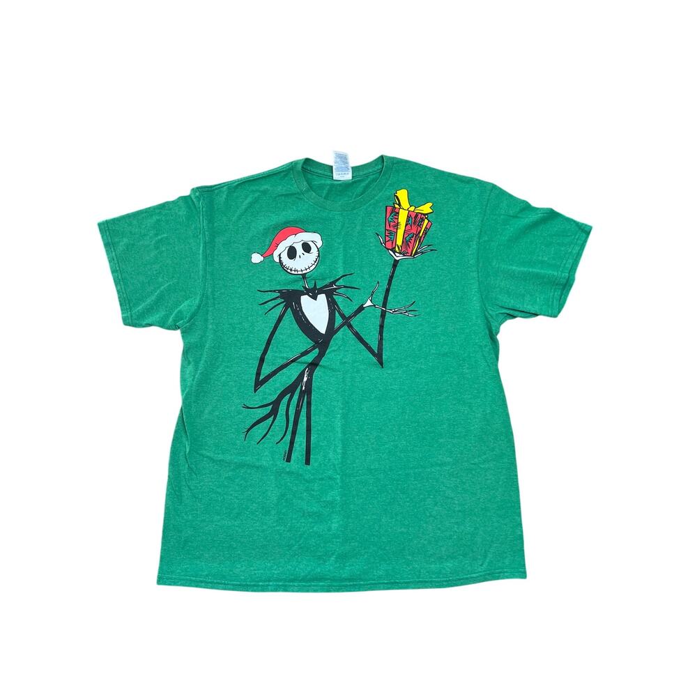 Disney Nightmare Before Christmas Men's Jack Skellington Graphic Tee L